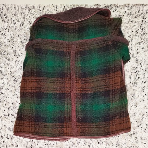 Free People Misfits Plaid Peacoat - Picture 6 of 9